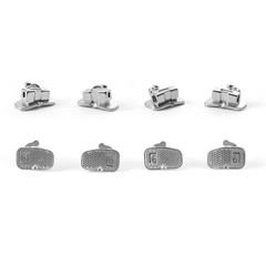 50 set Dental Orthodontic 1st Molar MBT 0.022 Buccal Tubes Bondable Monoblock