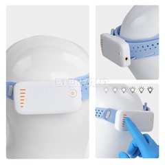 ETERFANT Lightweight Silicone Headlamp Dental Surgery Medical 5W LED Blue