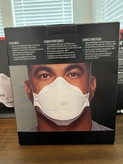 3M Aura 9205+ N95 Mask Lot of 100 (5×20) NIOSH Respirator Sealed Exp 10/2030