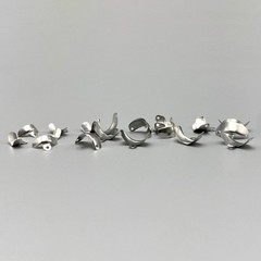 50PCS Dental Metal Matrix Bands With Holes Sectional Contoured Matrices Palodent