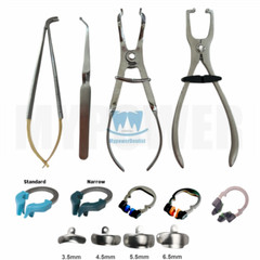 Dental Matrix Bands Sectional Matrice Titanium Clamp Fit Palodent Plus Style