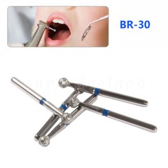50Pcs Dental Diamond Ball Round Burs FG 1.6mm for High Speed Handpiece BR-30 SA