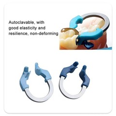 Dental Matrix Bands Sectional Matrice Clamp Ring Fit Palodent V3 System Nickel