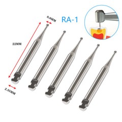 SKYSEA Round Carbide Bur for Slow Speed Latch RA1-8 Taper Fissure Dental