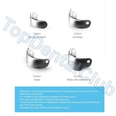 D2 Dental Sectional Contoured Matrix System Matrice Bands Clip Clamp Holder Ring