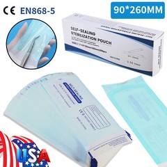 Sterilization Pouches- 3.5 ” x 10 ” Dental Self Seal Pouch Bag 200 Bags
