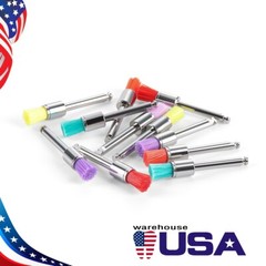 100Pc Dental Nylon Materials Closure Flat Polishing Polisher Prophylaxis Brushes