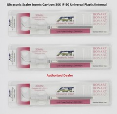 3 Inserts of BONART IF-100 Slim Insert Ultrasonic Tip 30KHz Dental Cavitron