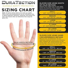 Dura-Gold Heavy Duty Black Nitrile Disposable Gloves, 6 Mil – Latex Free, Pow…