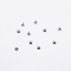 10 Pc/Pack Dental Orthodontic Lingual Button Hole Bondable Mesh Base- Perforated