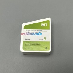 M7 Teflon Matrix Bands Dental Non.Stick Universal Matrice White Band Thick 0.1mm