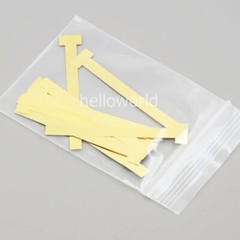 20 Pcs/Pack Dental Matrix T Bands Brass Straight Operatory Restoration 0.05mm