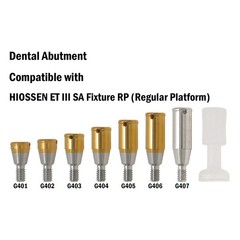Locator Abutment Overdenture Fits for Nobel/Hiossen/Adin/Zimmer TSV/MIS Platform