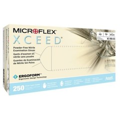 *750-Gloves* Microflex XCEED Powder-Free Nitrile Medical X-Small XC-310-XS