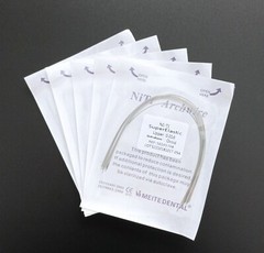Dental Orthodontic Super Elastic Wire Niti Round/Rectangular Arch Wires Ovoid