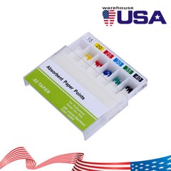 AZDENT Dental Endo Absorbent Paper Points 0.04/0.02 15-40#/Gutta Percha F1 F2 F3