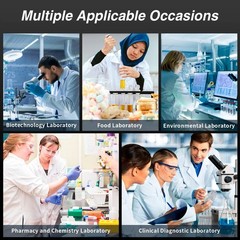 Disposable Pipette Tips 100pcs 5/10ml Universal Lab Micropipette Autoclavable PP