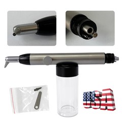 Dental Alumina Air Abrasion Polisher Microetcher Sandblasting Gun 4Hole W/ Water
