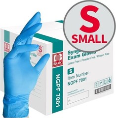 1000PCS Dental Medical Blue Nitrile Exam Gloves Latex & Powder-Free Food-Safe