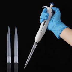 Disposable Pipette Tips 100pcs 5/10ml Universal Lab Micropipette Autoclavable PP