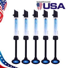 Dental Light Cure Nano Hybrid Composite Resins Dentex Universal A1 A2 A3 A3.5 US