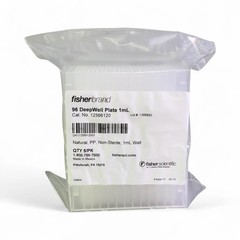 Fisherbrand 96 DeepWell Plate 1mL 12566120 NEW OPEN BOX (Best Offer!)