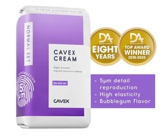 Cavex Cream Dental Alginate Normal Set 500g (90s) Bubble‑Gum, Scan (Pack of 3)