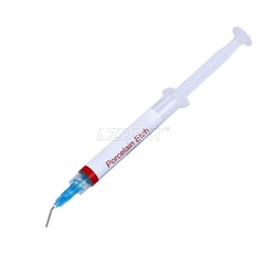 US DENTEX Dental Porcelain Acid Etch Gel 9.5% Hydrofluoric Etchant 2.5ml/Syringe