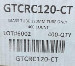 100 Pieces 120mm Clear Glass Pre-roll Tubes