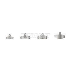 ETERFANT Dental 3.5-6.5mm Matrix Bands Ring Sectional Matrice Clamp 50PCs/100PCs
