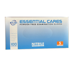 Nitrile Disposable Exam Gloves Powder Free,3.5Mil S,M,L,XL (100pcs/Bx),Blue