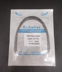 Dental Orthodontic Stainless Steel Wire Round/Rectangular Arch Wires Ovoid