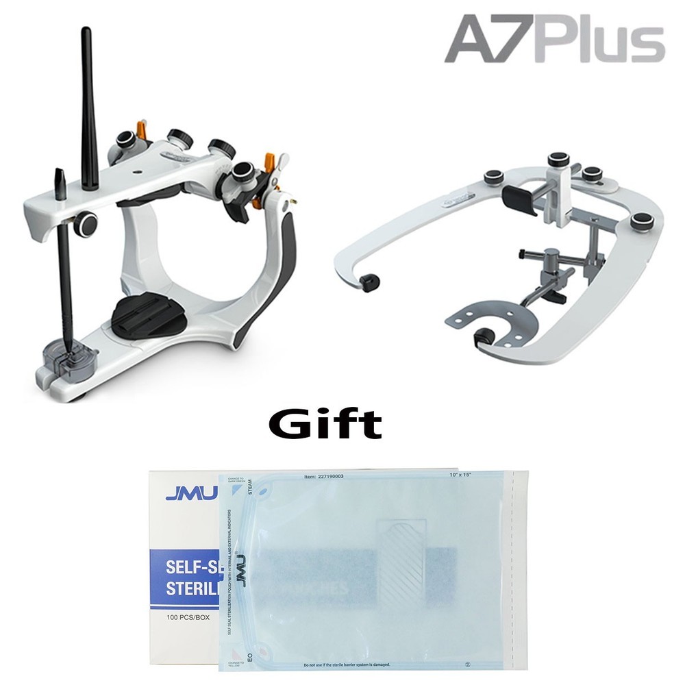 BIOART Dental A7 Plus Adjustable Articulator + Standard Facebow Made in Brazil