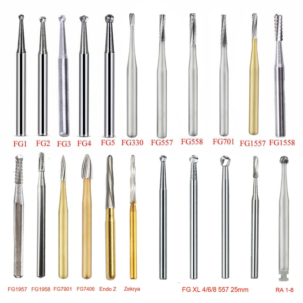 Surgical Dental Carbide Round Burs FG Zekrya ENDO-Z For High/Low Speed Handpiece