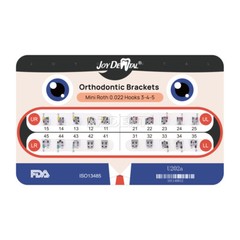 1 Pack Dental Orthodontic Brackets Braces Mini Roth.022″ Hooks 3-4-5