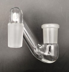 DISCOUNTED 18mm Female-Male Glass Drop Down Attachment Adapter