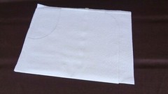 MediChoice Exam Gowns 30 Inch x 42 Inch Reversible Front Back Opening Gown 45pk