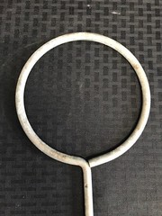 (2) Stainless Steel Round Support Clamp Ring 6-3/4” OD x 13-1/2” OAL 6-7/8” Arm