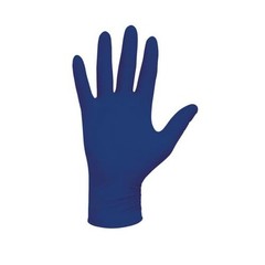 HALYARD Nitrile Exam Gloves, 9.5 Inches Length, 5 Mil, Blue Size M Case of 1000
