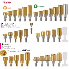 US Overdenture Locator Abutment Fits Hiossen/Nobel/Adin/Zimmer TSV/MIS Platform