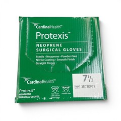Cardinal Health Protexis Neoprene Surgical Gloves Size 7.5 Powder-Free Box of 50