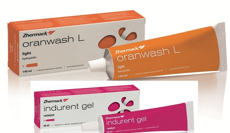 Zhermack Oranwash L Dental Impression Material Light Body for Zeta Plus 140ml