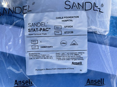 Ansell Sandel Stat-Pac Room Turnover Pack 872139 ANSELL None sterile Lot of 10