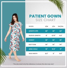 Utopia Care Women’s Hospital Gown Soft Comfortable and Stylish Patient Gown,…