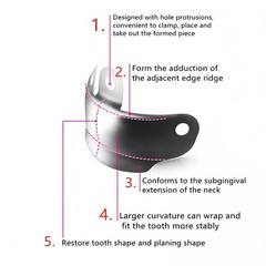 Dental Matrix Bands Sectional Matrice Clamp Ring Fit Garrison Palodent V3 System