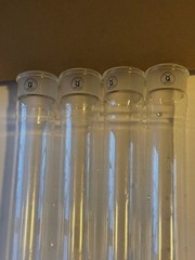 Q Glass Quartz 29/42 Outer Joint Bottom Round Capacity 150ml 4pcs