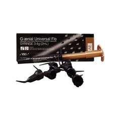 GC 004216 G-aenial Universal Flo Flowable Composite Syringe Adult Enamel 3.4gm