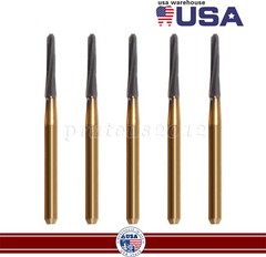 10 Pcs Dental Endodontic Tungsten Carbide Burs Set FG Endo-Z Zekrya 21mm Drill