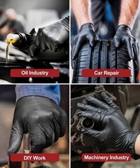 Ambidextrous 50 Count Heavy-Duty Nitrile Gloves – Latex & Powder Free Protection