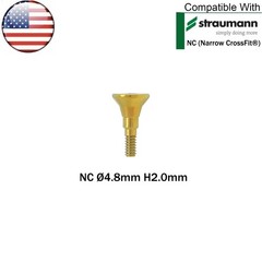 US Dental Healing Abutment NC Closure Caps Compatible with Straumann ITI BL/BLT